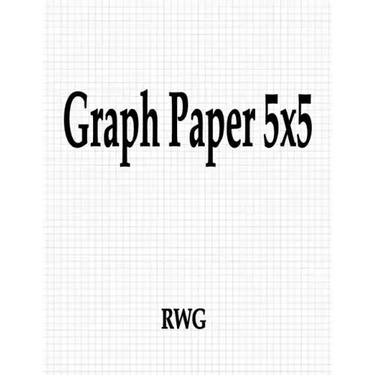 Graph Paper 5x5: 100 Pages 8.5" X 11"