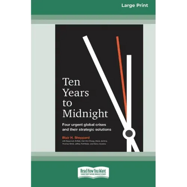 Ten Years to Midnight: Four Urgent Global Crises and Their Strategic Solutions (16pt Large Print Edition)
