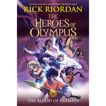 Heroes of Olympus, The, Book Five: Blood of Olympus, The-(New Cover)