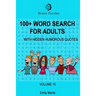 100+ Word Search for Adults: With Hidden Humorous Quotes
