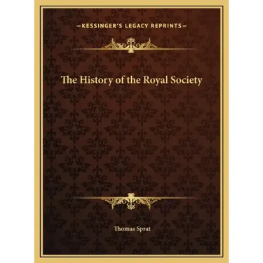 The History of the Royal Society