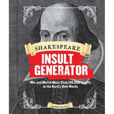 Shakespeare Insult Generator: Mix and Match More Than 150,000 Insults in the Bard's Own Words