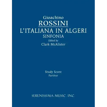 L'Italiana in Algeri Sinfonia: Study score