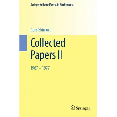 Collected Papers II: 1967-1977