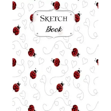 Sketch Book: Ladybug Sketchbook Scetchpad for Drawing or Doodling Notebook Pad for Creative Artists #2
