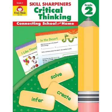Skill Sharpeners: Critical Thinking, Grade 2 Workbook