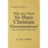 A Layman's Guide to: Why Are There So Many Christian Denominations?