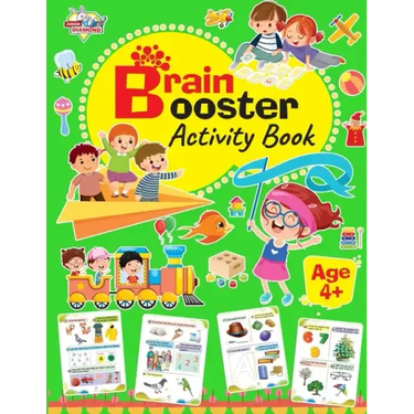 Brain Booster Activity Book - Age 4
