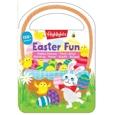 Easter Fun: Easter Fun (Carry and Play Activity Books) Easter Activity Book for Kids Ages 3-6 Featuring Matching Games, Kid-Friendly Recipes, Hidden P