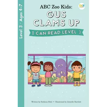 ABC Zoo Kids: Gus Clams Up I Can Read Level 3