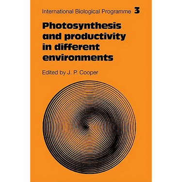 Photosynthesis and Productivity in Different Environments