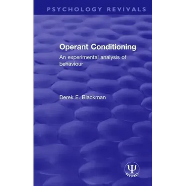Operant Conditioning: An Experimental Analysis of Behaviour