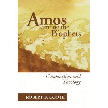 Amos Among the Prophets