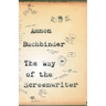 The Way of the Screenwriter