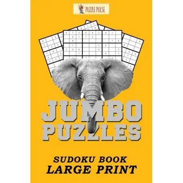 Jumbo Puzzles: Sudoku Book Large Print