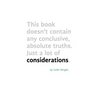 Considerations