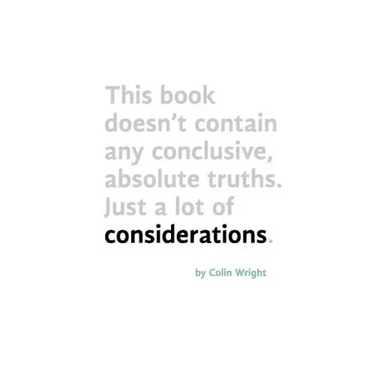Considerations
