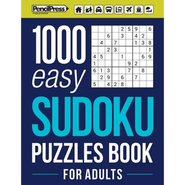 1000 easy Sudoku puzzles book for adults: Puzzle book for adults easy 1,000+ by