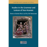 Studies in the Grammar and Lexicon of Neo-Aramaic