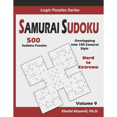 Samurai Sudoku: 500 Hard to Extreme Sudoku Puzzles Overlapping into 100 Samurai Style