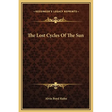 The Lost Cycles Of The Sun