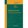 Quantum Gravity: From Theory to Experimental Search
