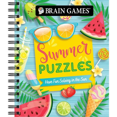 Brain Games - Summer Puzzles (#5): Have Fun Solving in the Sun Volume 5