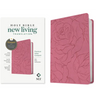 NLT Premium Value Compact Bible, Filament Enabled (Leatherlike, Pink Rose)