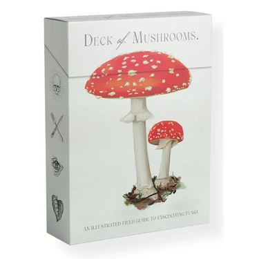 The Deck of Mushrooms: An Illustrated Field Guide to Fascinating Fungi