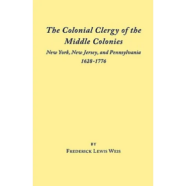 Colonial Clergy of the Middle Colonies