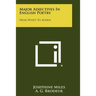 Major Adjectives In English Poetry: From Wyatt To Auden