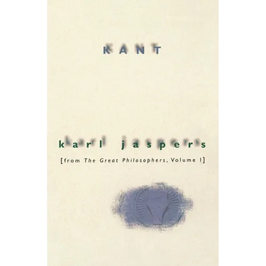 Kant: From the Great Philosophers, Volume 1