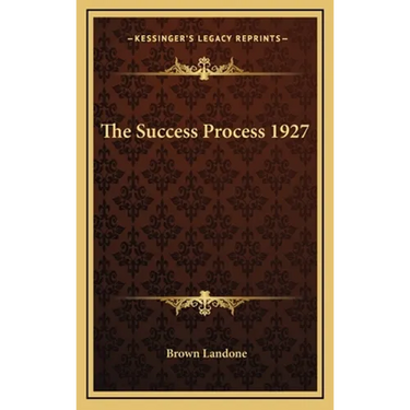 The Success Process 1927