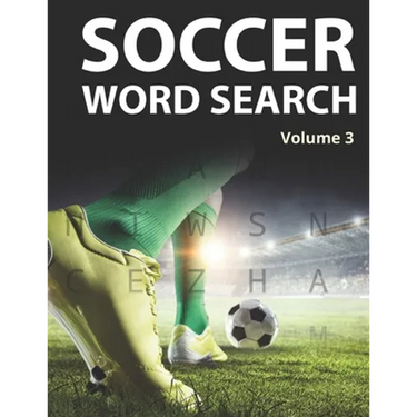 Soccer Word Search (Volume 3): 8.5x11 Puzzle Book for Football Coaches and Fans