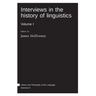 Interviews in the history of linguistics: Volume I