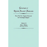 Genealogies of Rhode Island Families from the New England Historical and Genealogical Register. in Two Volumes. Volume II: Niles - Wilson (Plus Source