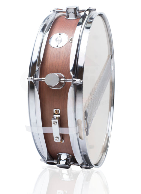 Piccolo Snare Drum 13" x 3.5" by GRIFFIN - 100% Poplar Wood Shell Hickory Finish & Coated Drum Head by GeekStands.com