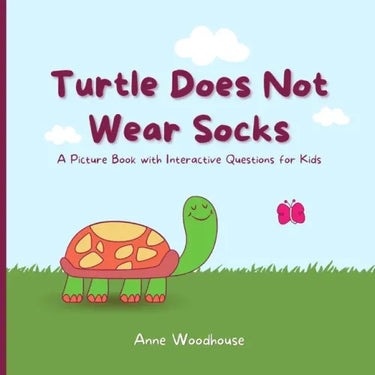 Turtle Does Not Wear Socks: A Picture Book with Interactive Questions for Kids