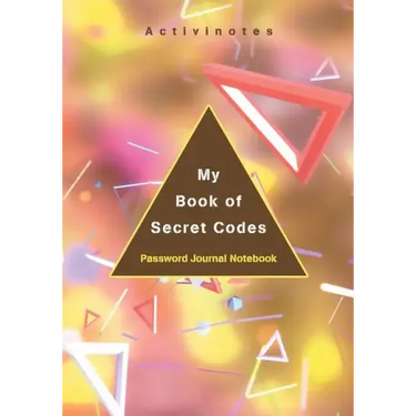 My Book of Secret Codes. Password Journal Notebook