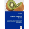 Variation in Kiwifruit Quality