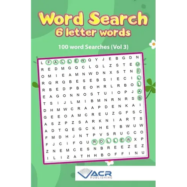 Word search- 6 Letter Words: 100 Word Searches