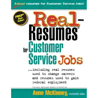 Real-Resumes for Customer Service Jobs