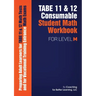 TABE 11 and 12 Consumable Student Math Workbook for Level M