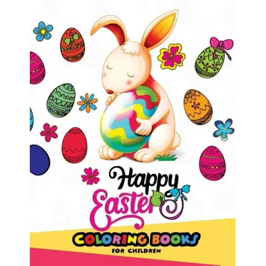 Easter coloring books for children: (Jumbo Size Edition)