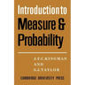 Introdction to Measure and Probability