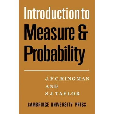 Introdction to Measure and Probability