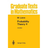 Probability Theory II