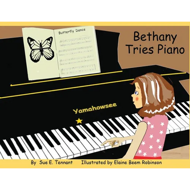 Bethany Tries Piano