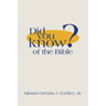 Did You Know? of the Bible