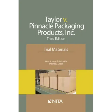 Taylor V. Pinnacle Packaging Products, Inc.: Trial Materials